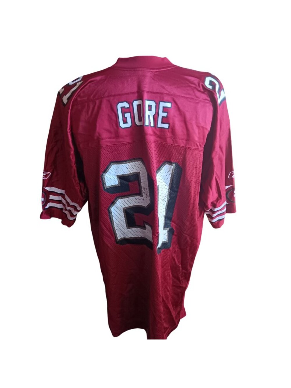 GORE Jersey #21 VINTAGE San Francisco 49ers | Red Men’s Size XL | MESH